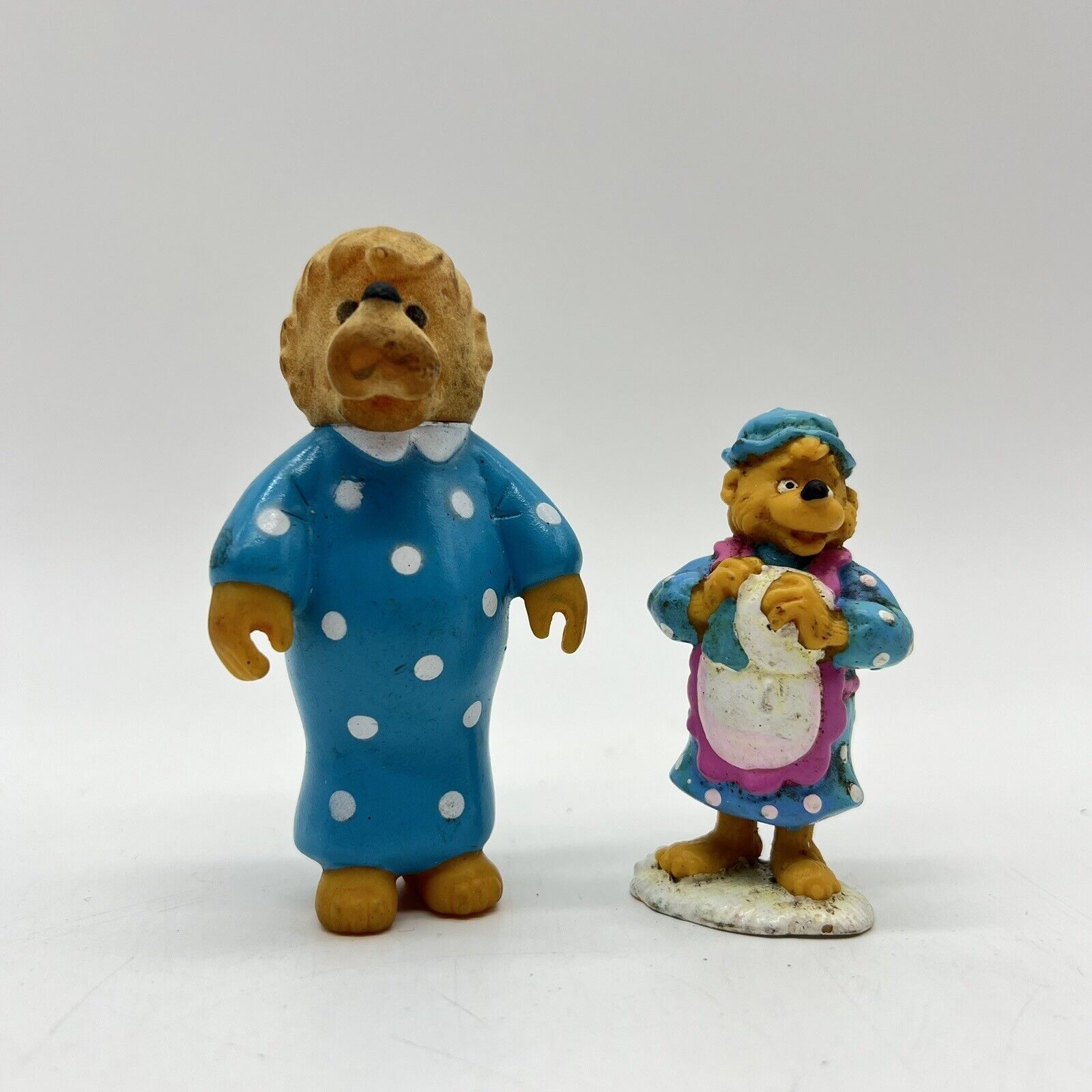Applause Berenstain Bears Mama PVC figure Toy & Other Mama Bear Figure Lot Of 2