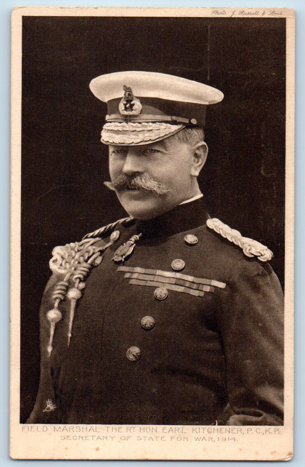 Ireland Postcard Field Marshal RT Hon. Earl Kitchener PCKP 1914 Tuck Art WW1