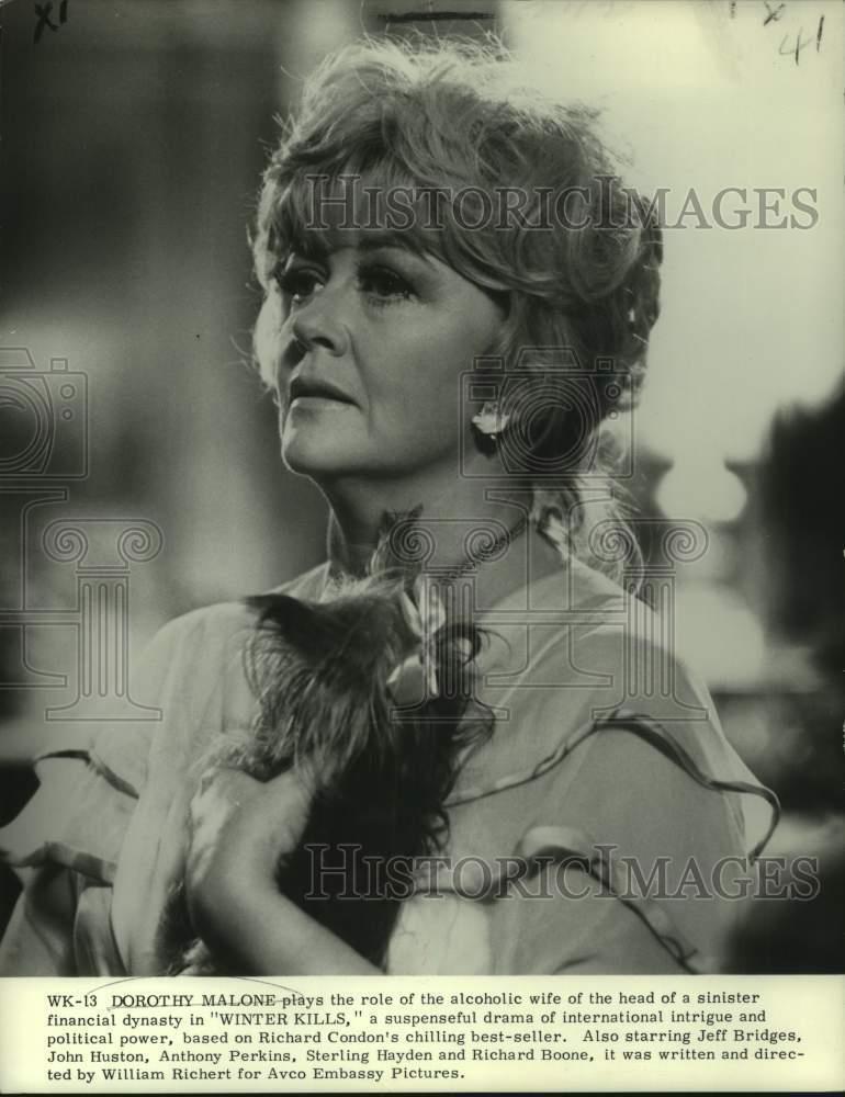 1980 Press Photo Actress Dorothy Malone in \
