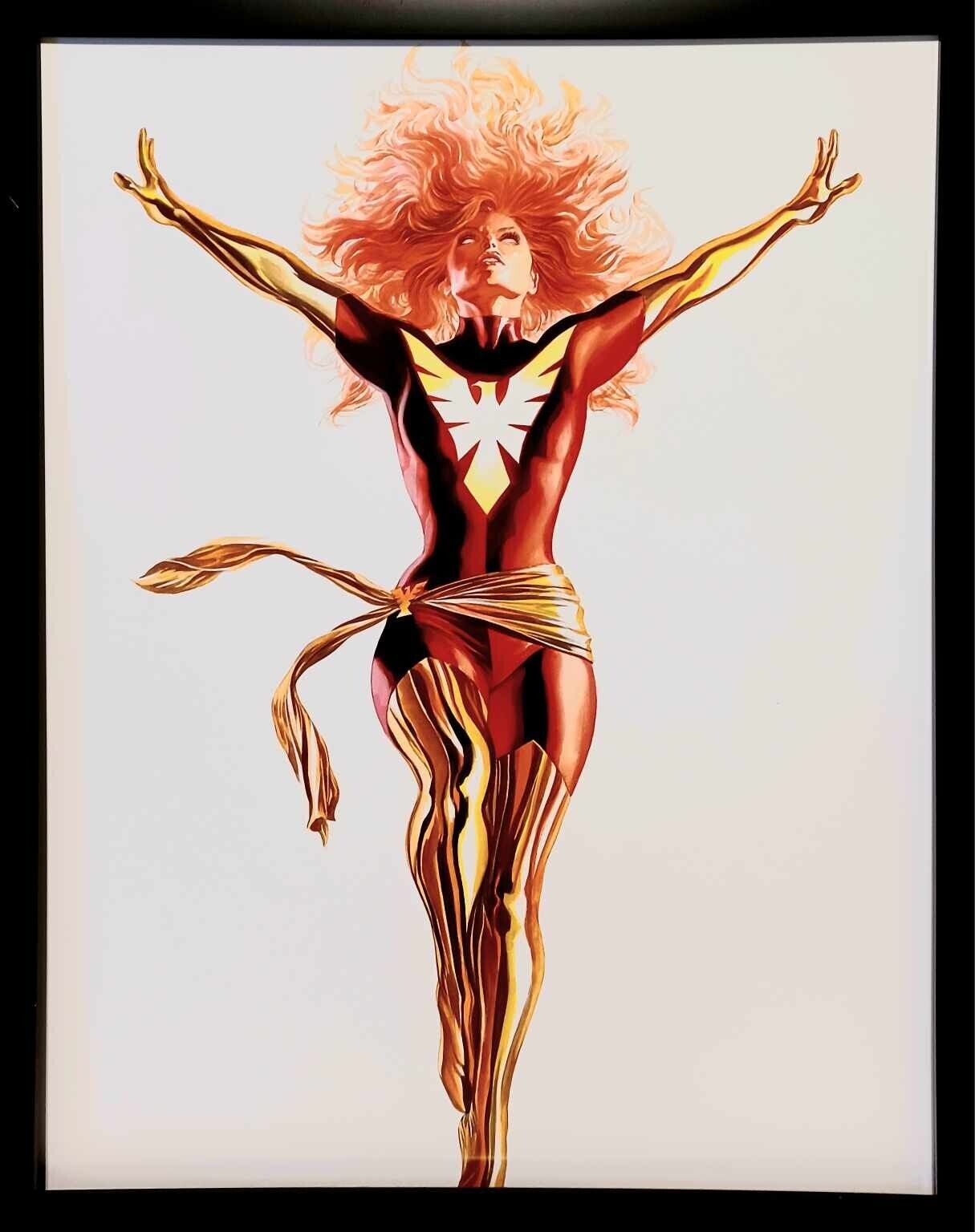 Dark Phoenix Timeless by Alex Ross FRAMED 11x14 Art Print Marvel Comics Poster