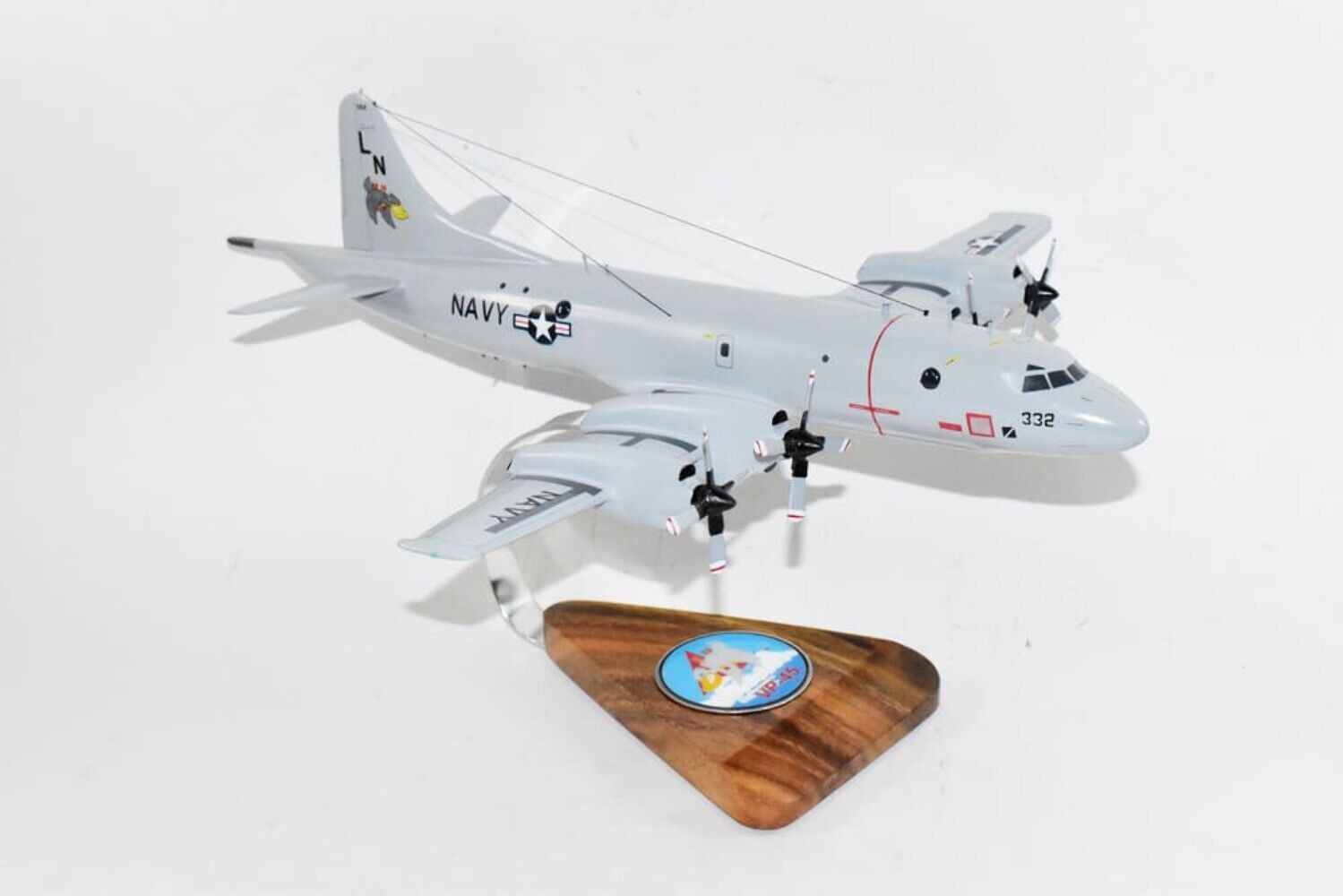 Lockheed Martin® P-3C Orion, VP-45 Pelicans (332), Mahogany, 1/78th (18\