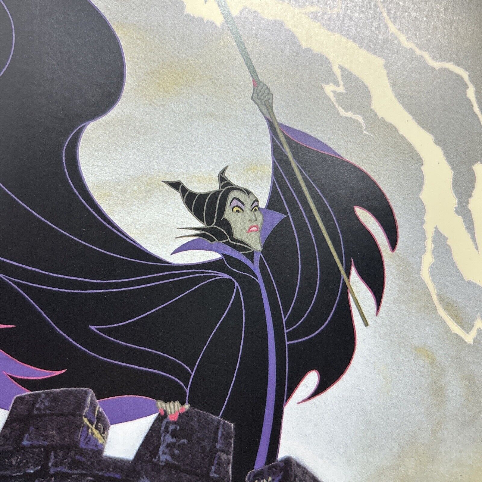 Disney Maleficent Print By The McGaw Group “Maleficent's Fury” 14.5” X 11.5