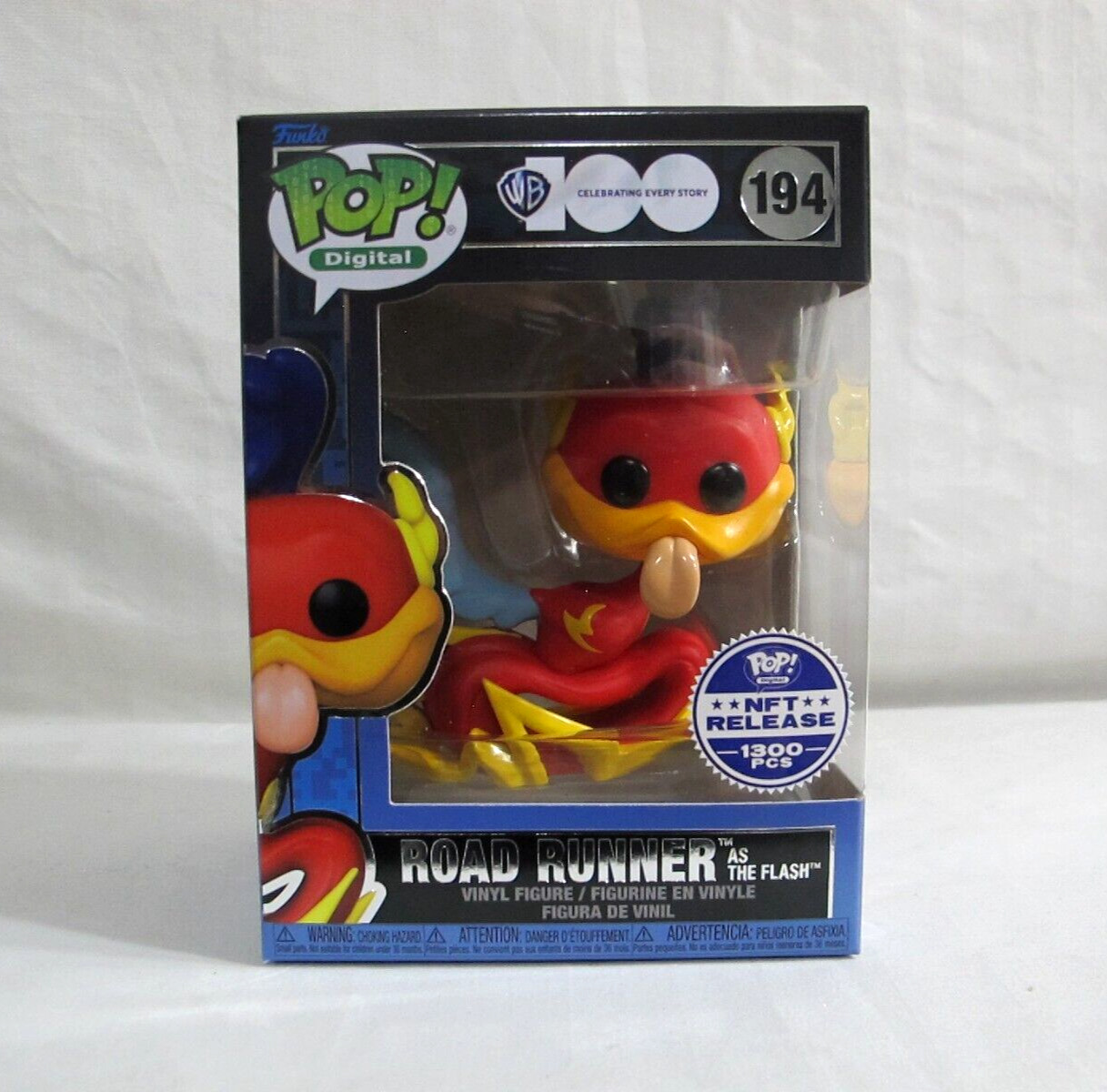 Funko Pop Digital WB - Road Runner as The Flash #194 LE 1300 - Fast Shipping