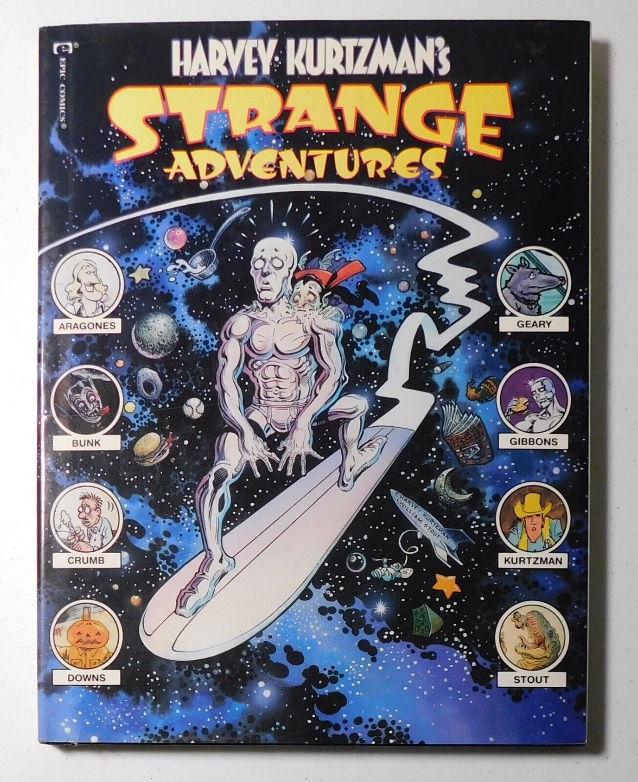 Harvey Kurtzman\'s Strange Adventures, hardcover
