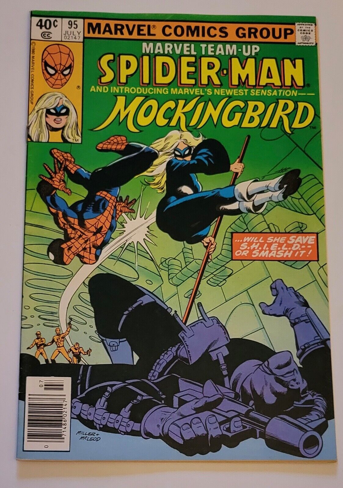 Marvel Team-Up #95 Newsstand  1980 High Grade Key Issue New Bag and Board