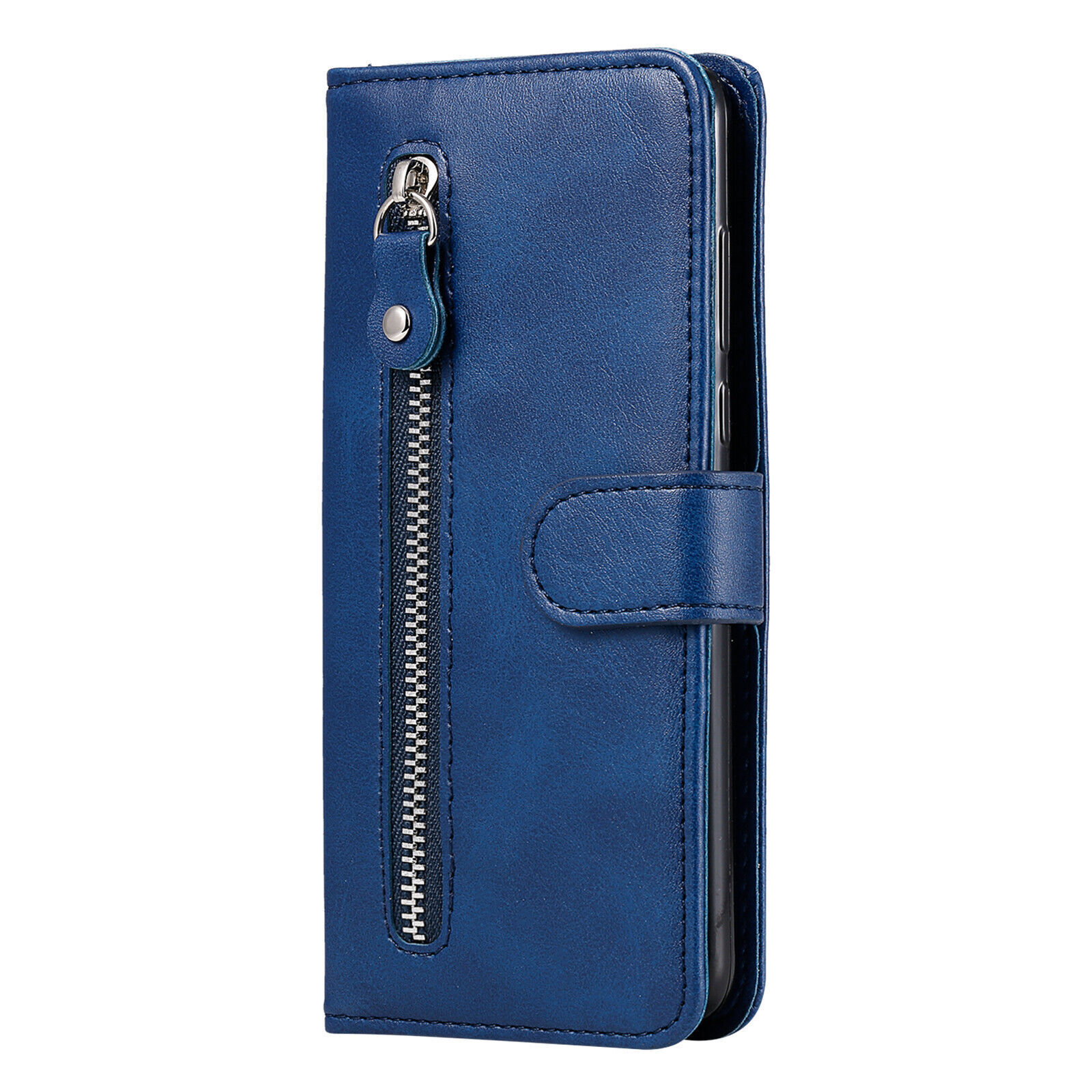 Zipper Leather Wallet Phone Case for Huawei Honor 100 X50 X7B Nova 12 11i