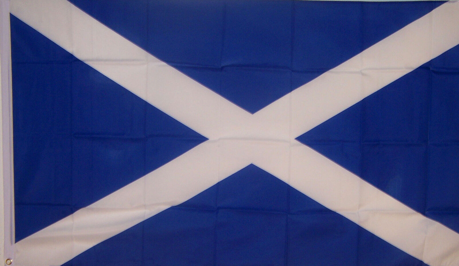 NEW BIG 2X3ft ST ANDREWS CROSS SCOTLAND FLAG double sided