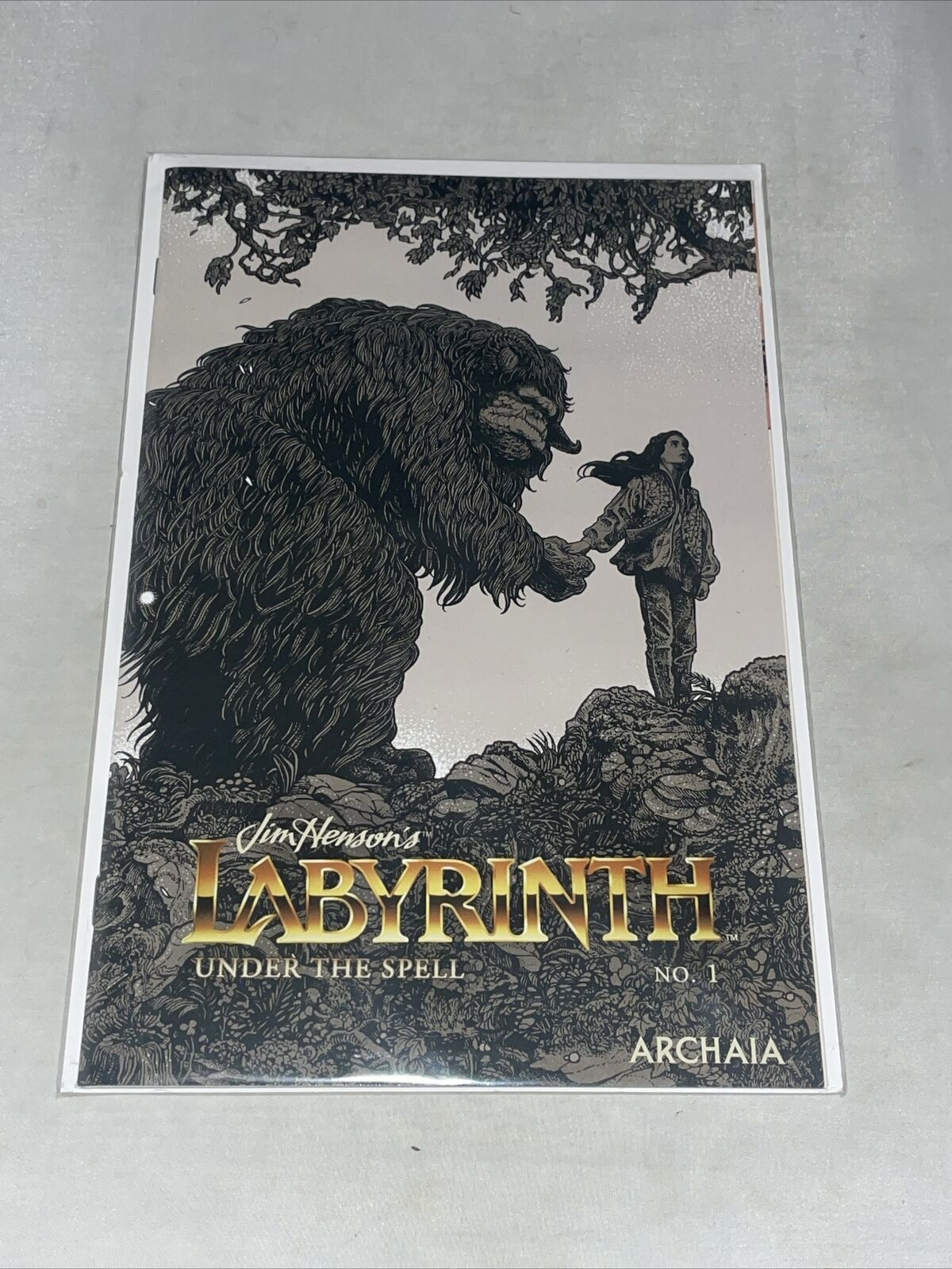 Jim Henson Labyrinth Under the Spell #1 Comic Archaia 2018 Beckett Variant Cover