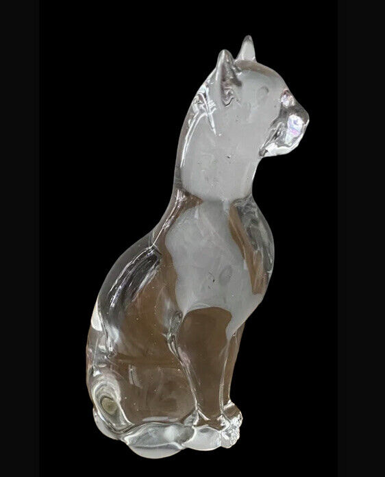 Cat Silvestei Glass Egyptian Cat Lover lynx jaguar Panther crazy Cat Lady Figure