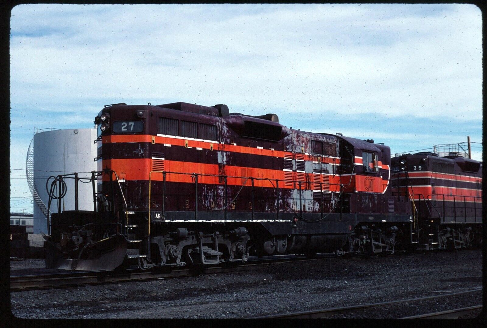 Original Rail Slide - QIT Quebec Iron & Titanium 27 Havre St Pierre QC 8-26-1990