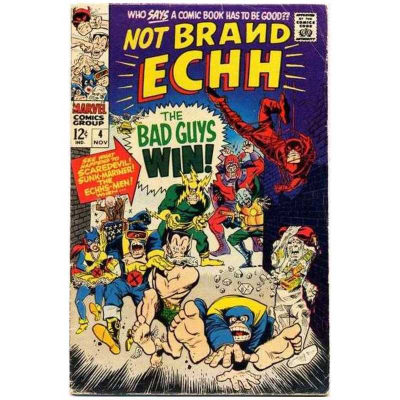 Not Brand Echh #4 in Fine minus condition. Marvel comics [a^