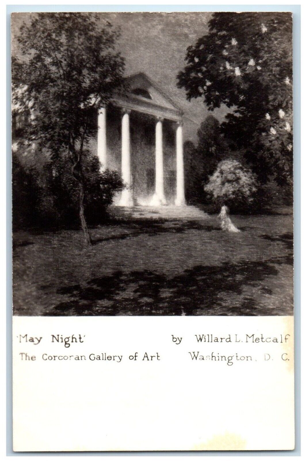 c1940's The Corcoran Gallery Of Art Washington DC RPPC Photo Vintage Postcard