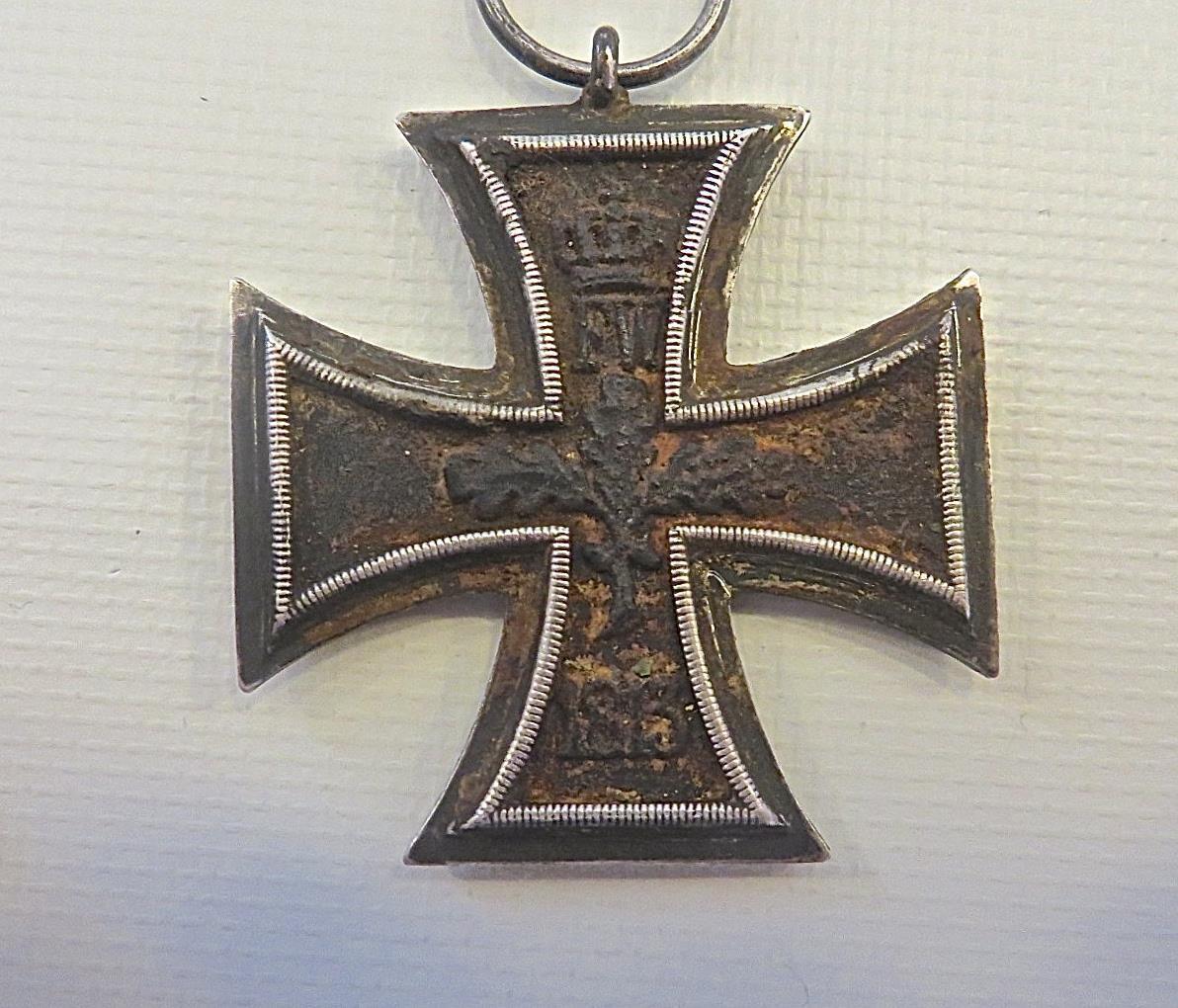 WWI Original Imperial German Iron Cross Second Class