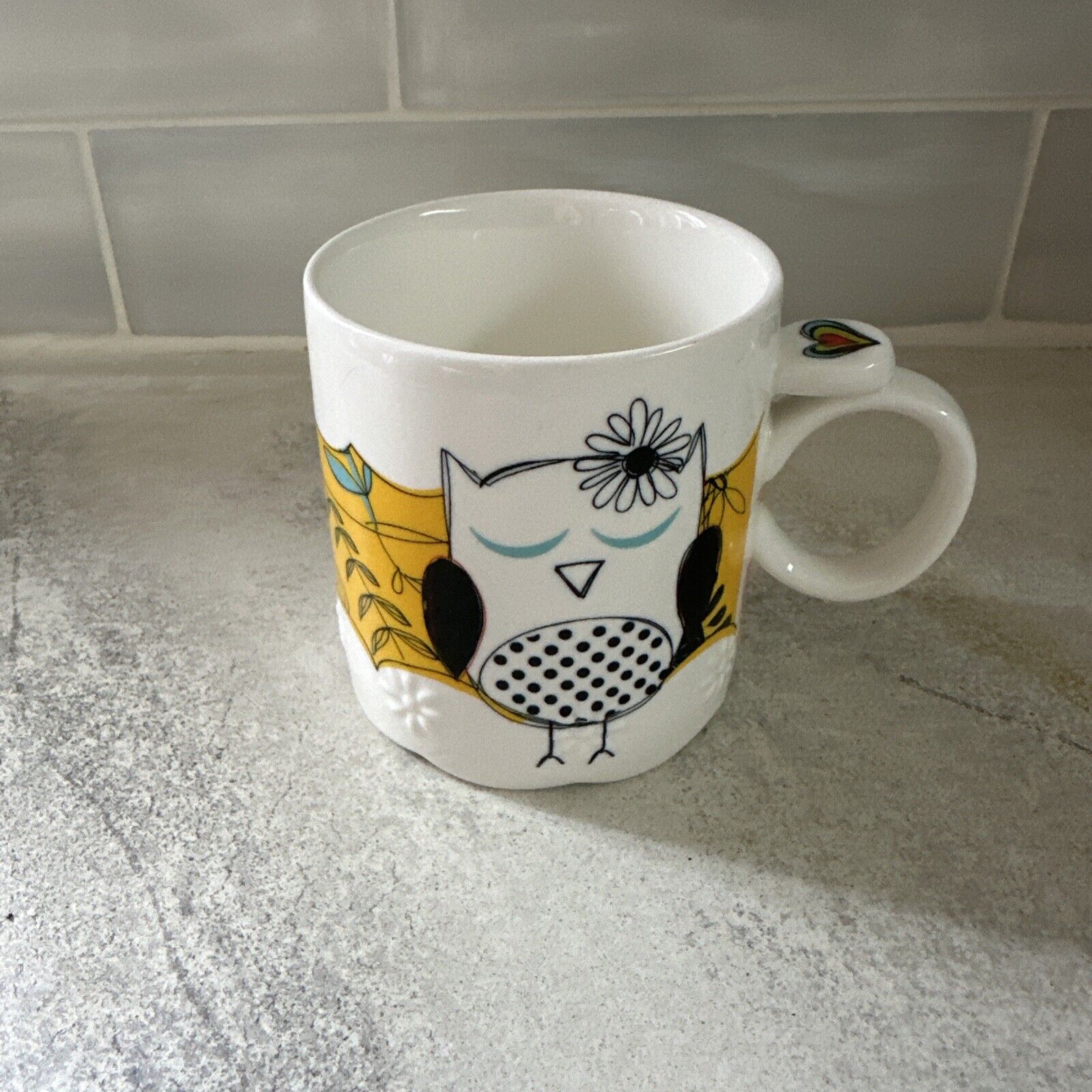 Love Owl Mug Amylee Weeks a Friend Loves at All Times 2013 Ceramic Cup 12 oz