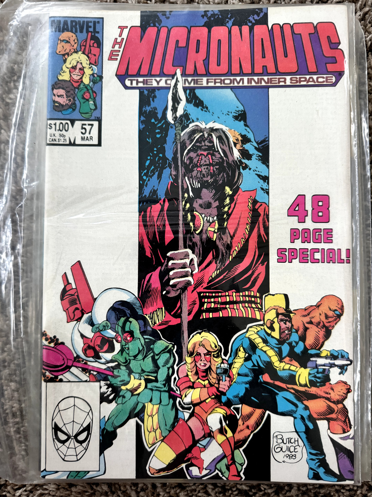 Micronauts Comic Lot - They Came From Inner Space #\'s 27,28,33,44,55,57