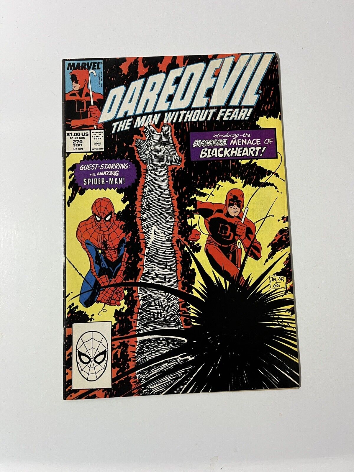 Daredevil #270 1st app Of Blackheart Son of Mephisto Marvel Comics 1989