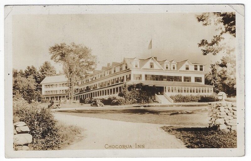 RPPC, Chocorua, New Hampshire, Early View of Chocorua Inn