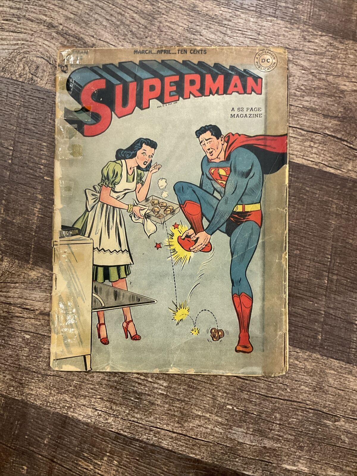 SUPERMAN #51, GOLDEN AGE, DC COMICS, 1948