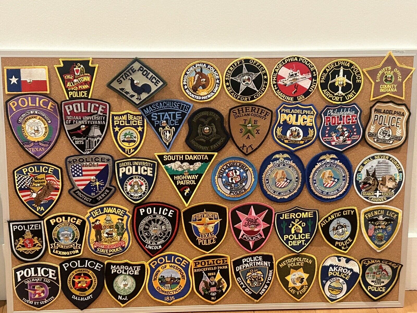 police patch collection My Collection Challenge Coin If Purchase