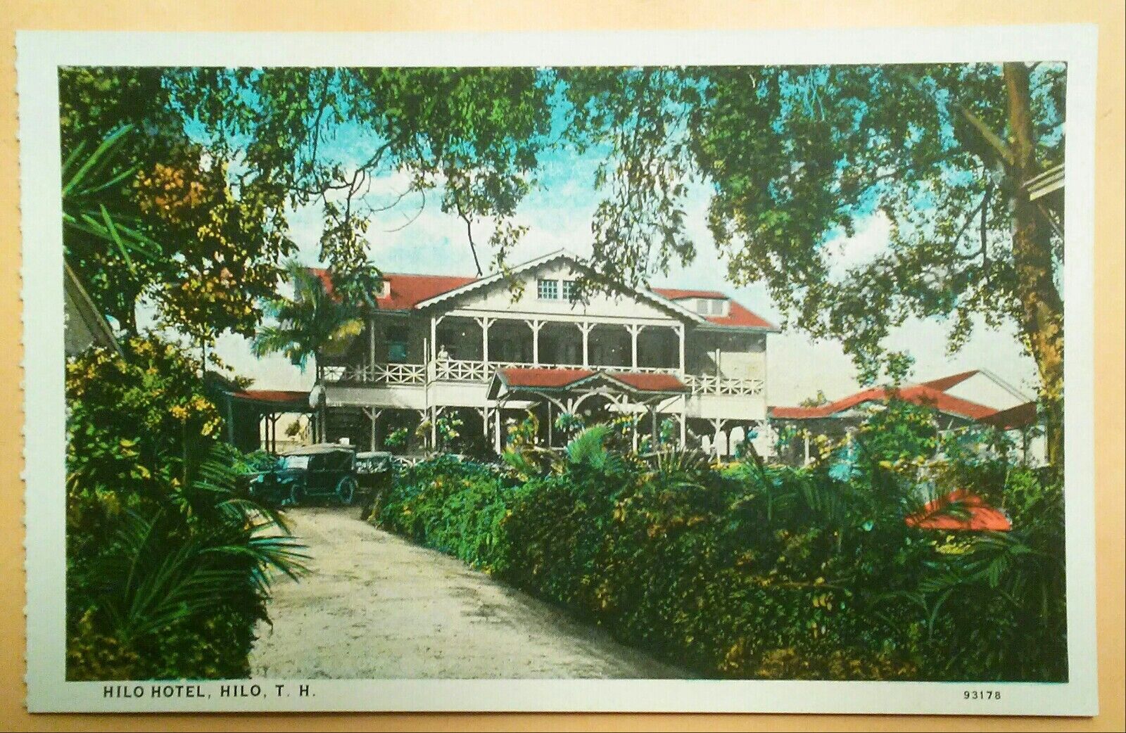 1920\'s Hilo Hotel TH Hawaiian Islands Honolulu Paper Co