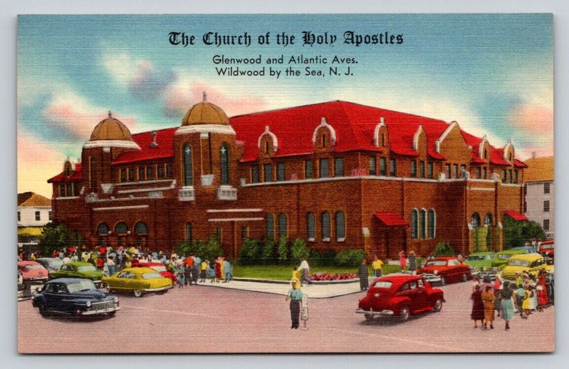 Linen Church Of The Holy Apostles Wildwood By The Sea New Jersey P464A