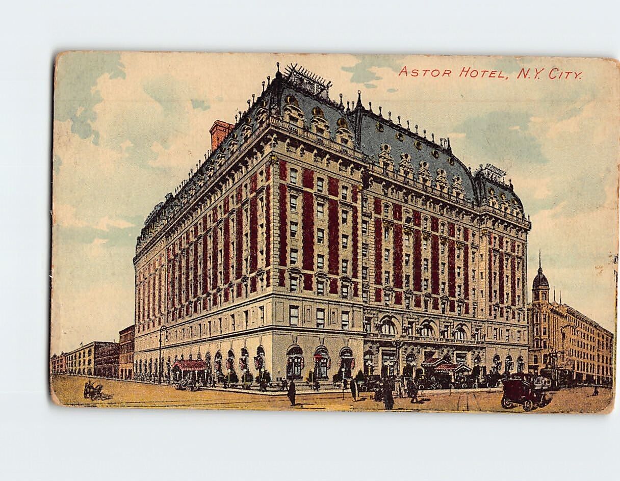 Postcard Astor Hotel New York City New York USA