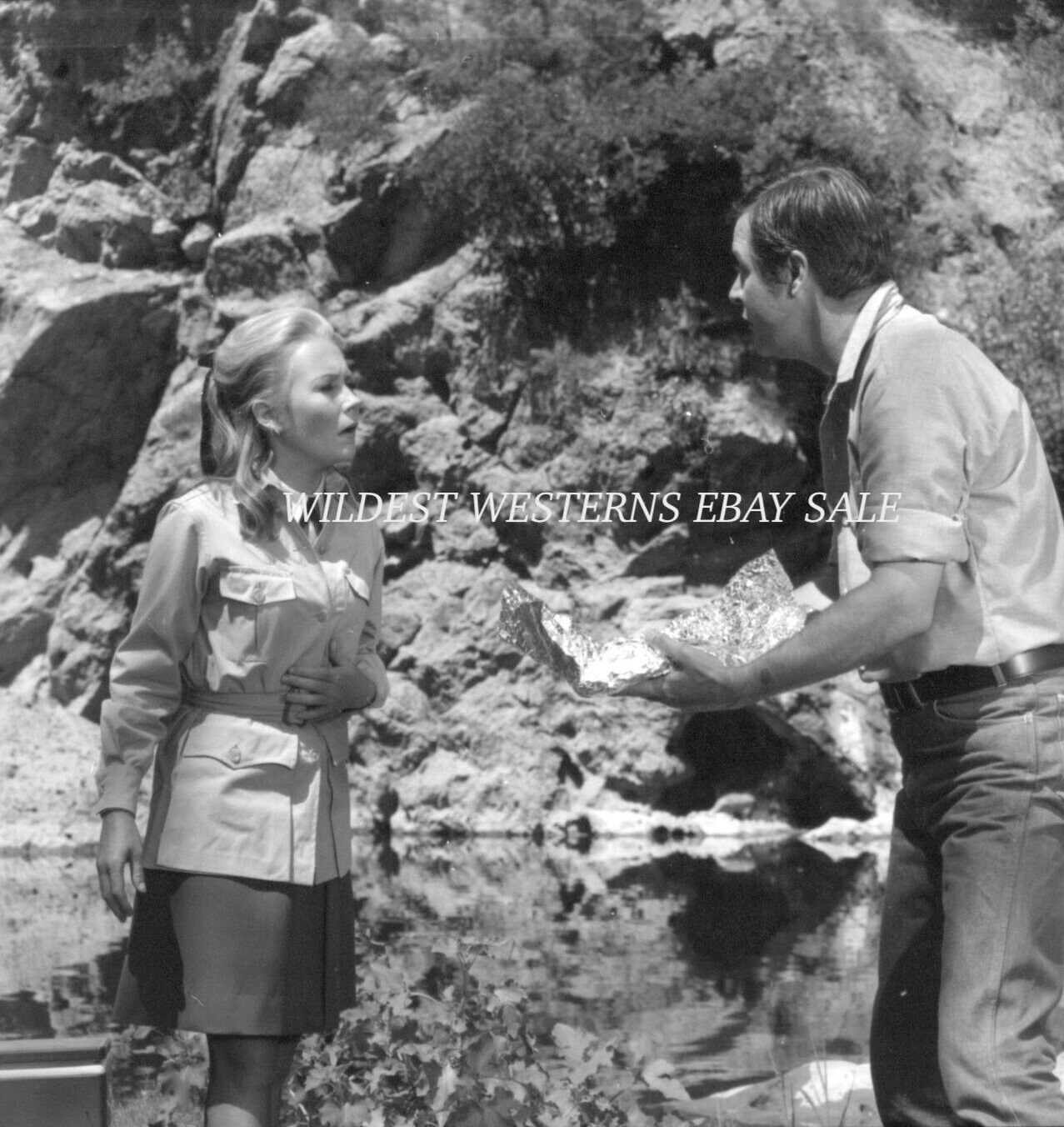 RICHARD LONG rare CANDID PHOTO b Big Valley NANNY and the PROFESSOR Wilderness