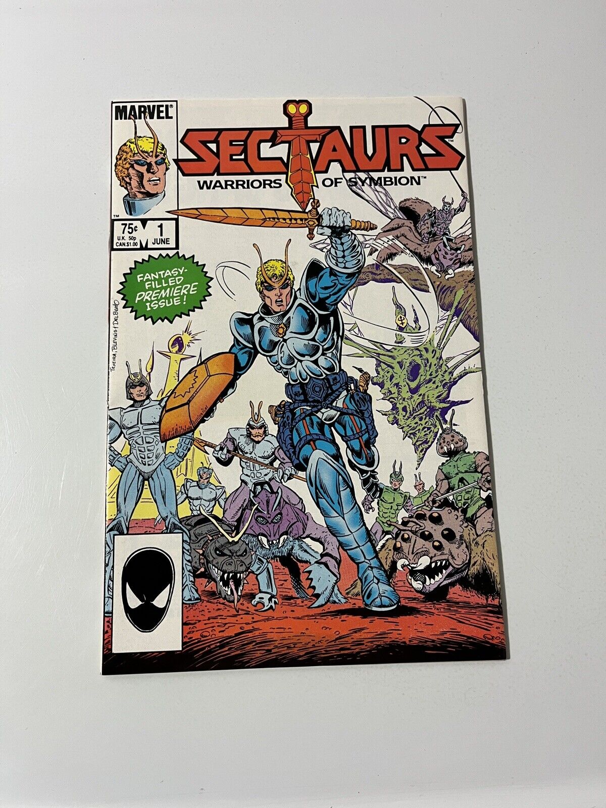 Sectaurs #1 Marvel Comics 1985 Cartoon Based Book