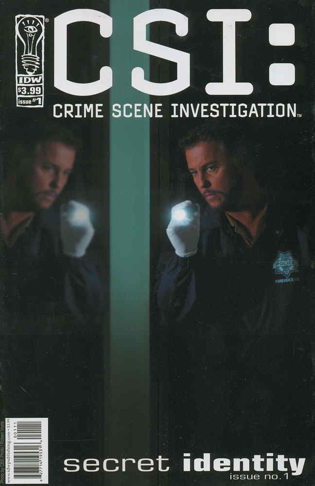 CSI: Crime Scene Investigation-Secret Identity #1 FN; IDW | William Petersen Cov