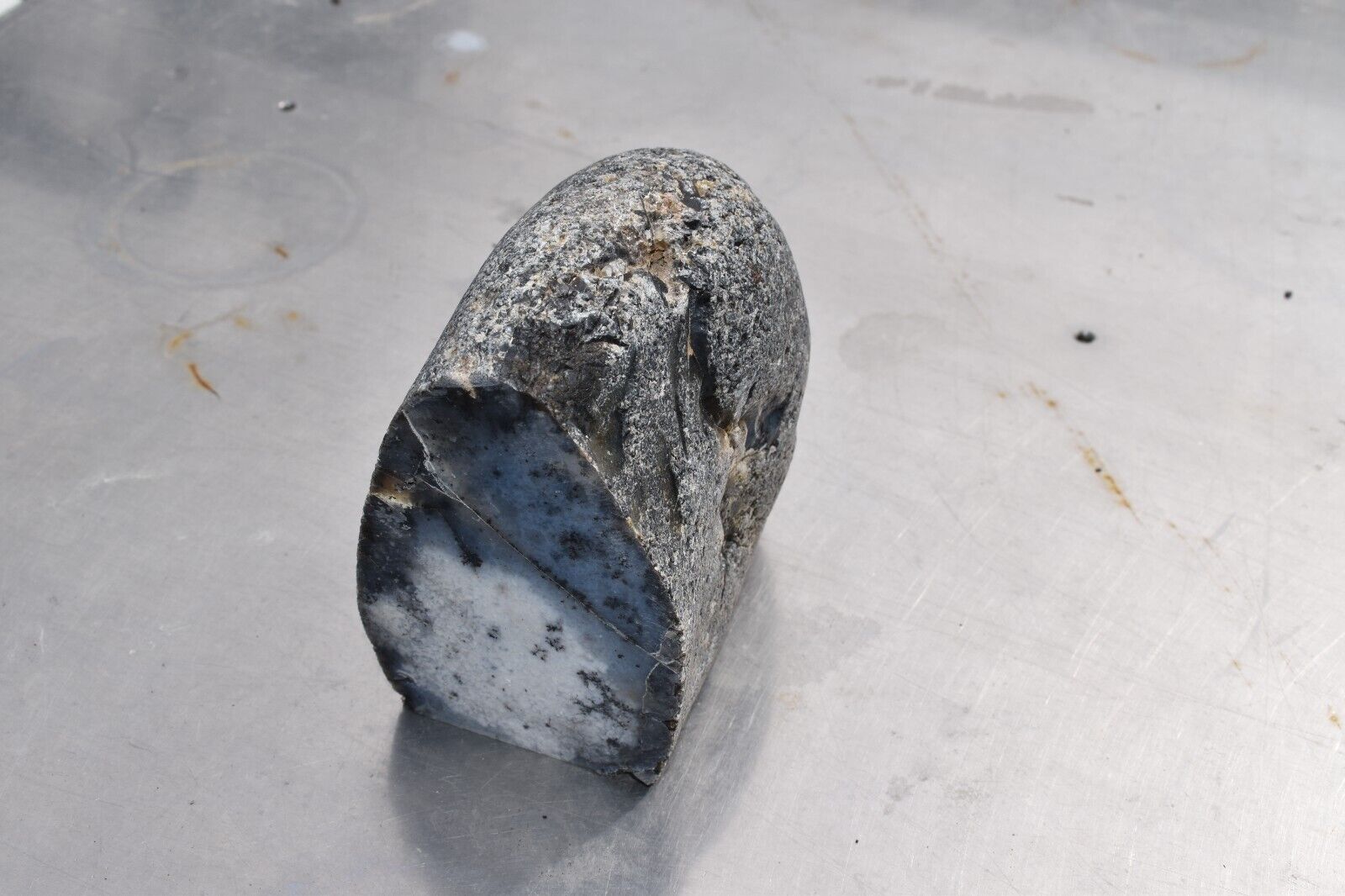 Montana Agate Rock Stone slab chunk Dendric cloudy Druzy Rough Large 2 pcs