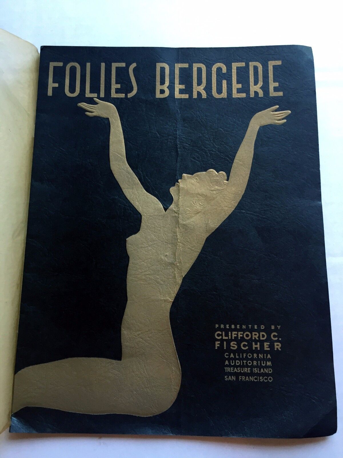 1939 Famous Folies Bergere Theatre Program Treasure Island San Francisco