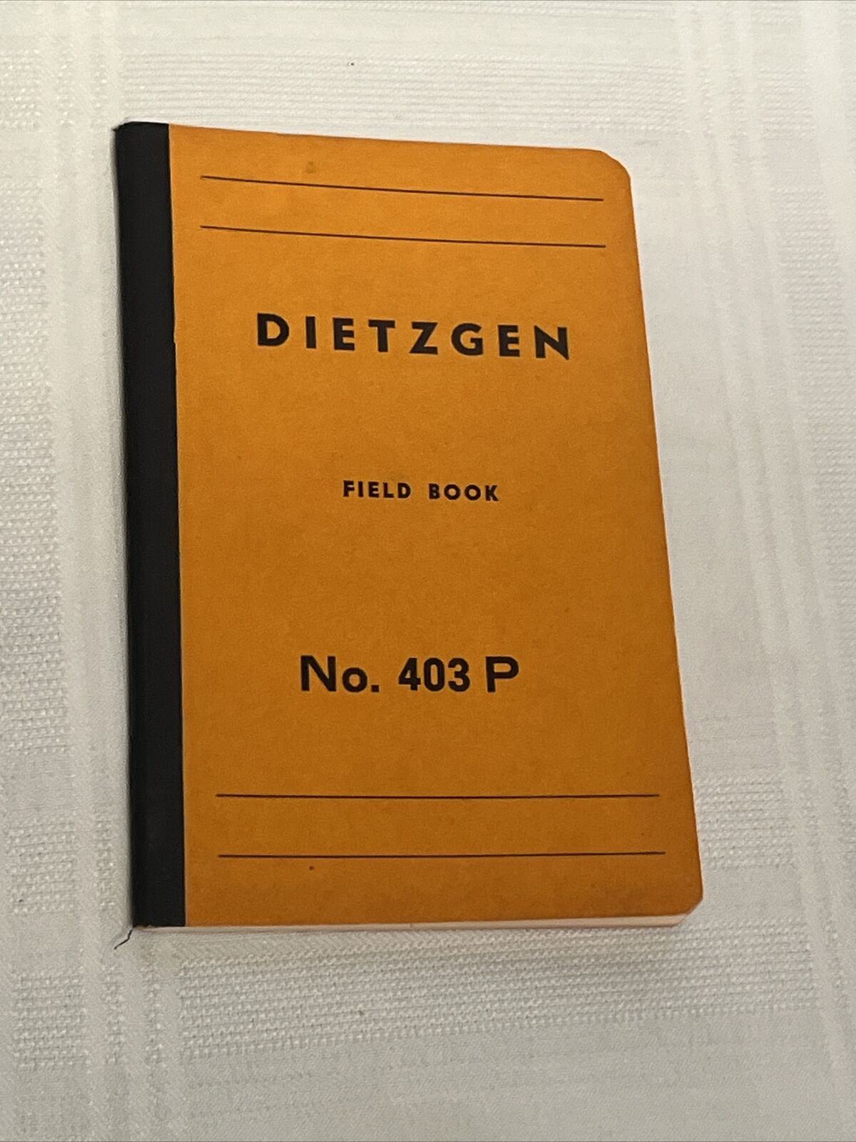 Vintage DIETZGEN No. 403F Engineer Field Note Book 31 Double Sided Pages USA