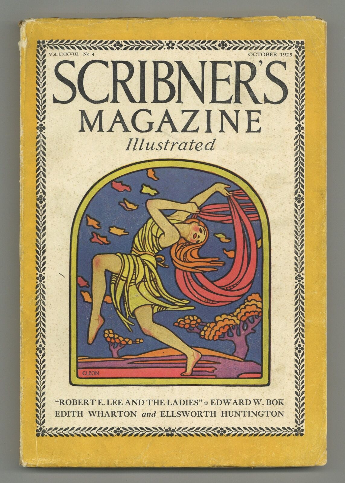 Scribner\'s Magazine Oct 1925 Vol. 78 #4 GD/VG 3.0