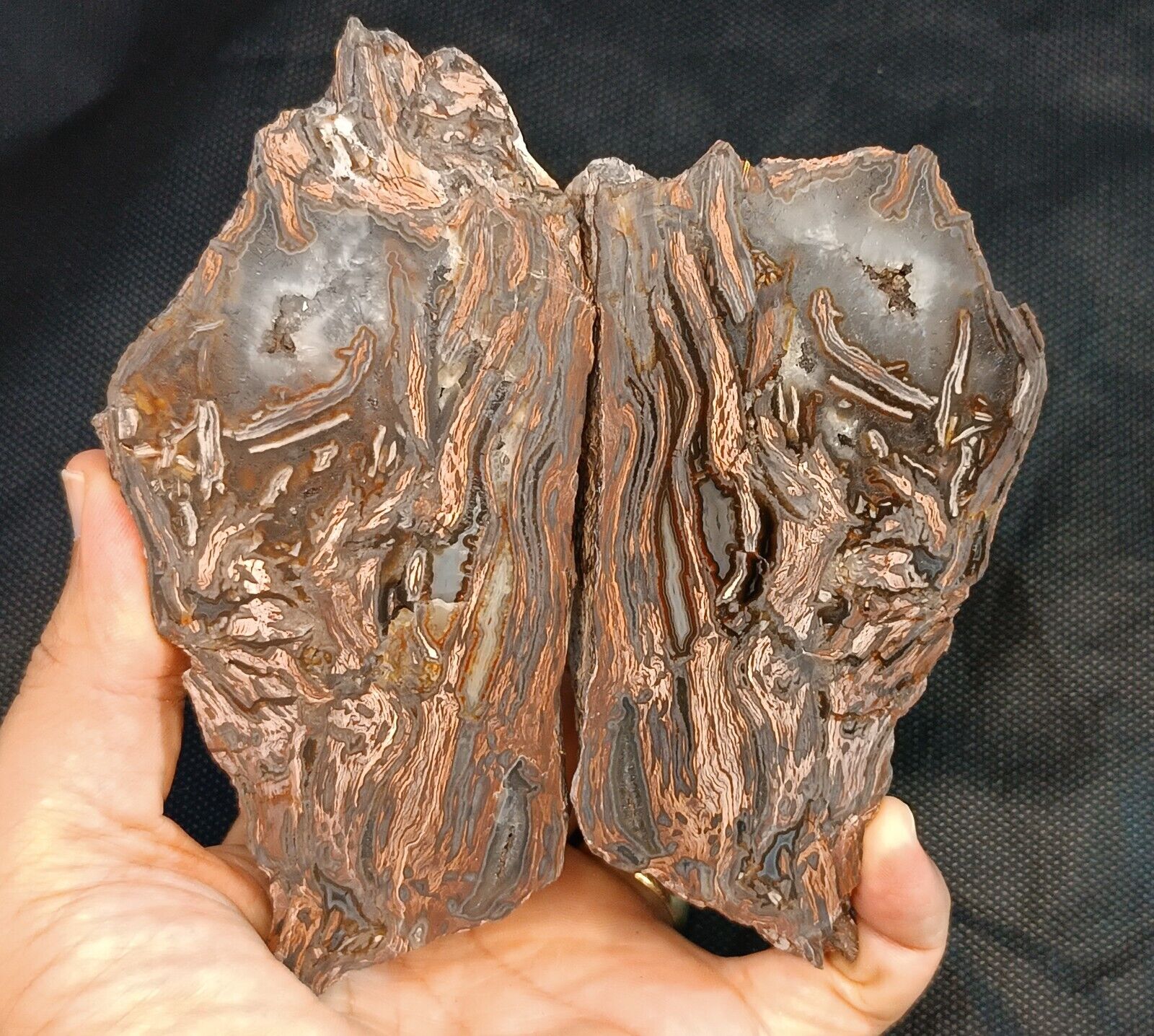 910g/2.01 lb turkish quartz  rhyolite agate stone rough, collectible, specimen