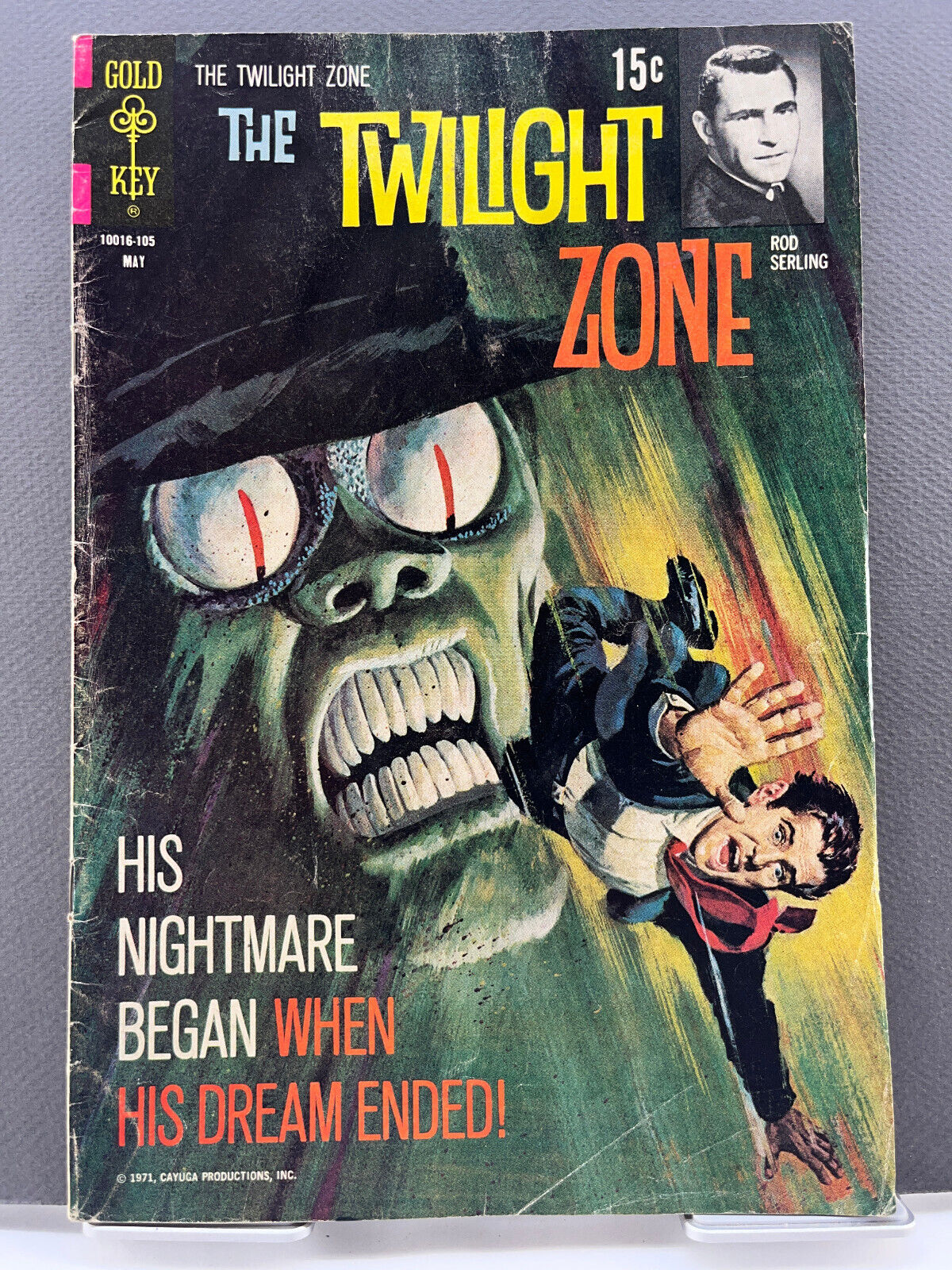The Twilight Zone #37 Gold Key Comics 1971 4.0 Very Good Rod Serling
