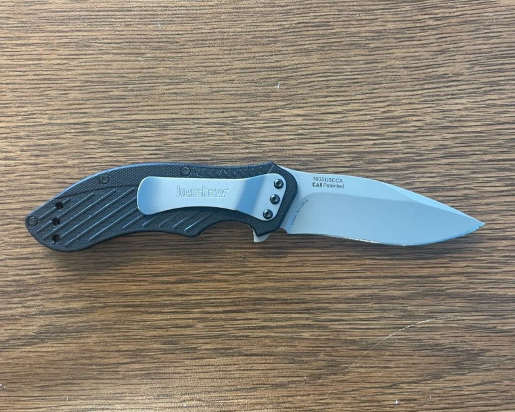 KERSHAW 1605 USCCA CLASH TACTICAL LINERLOCK FOLDING ASSISTED OPEN KNIFE