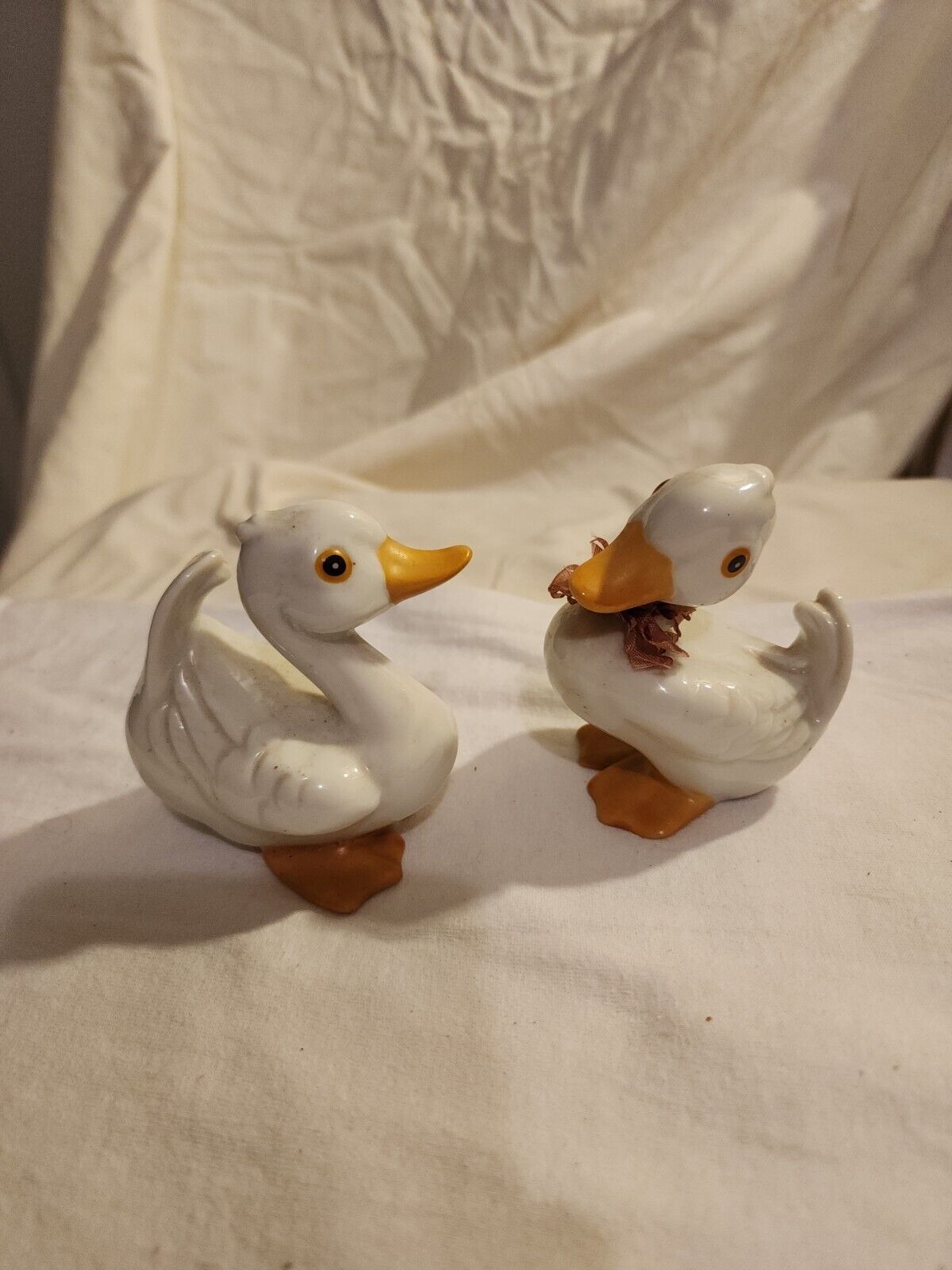 Homeco, Pair Of Porcelain Ducks, Small