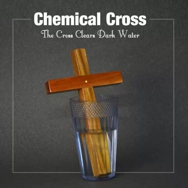 Chemical Cross Gimmick | The Cross Clears Dark Water Close Up Real Magic Trick