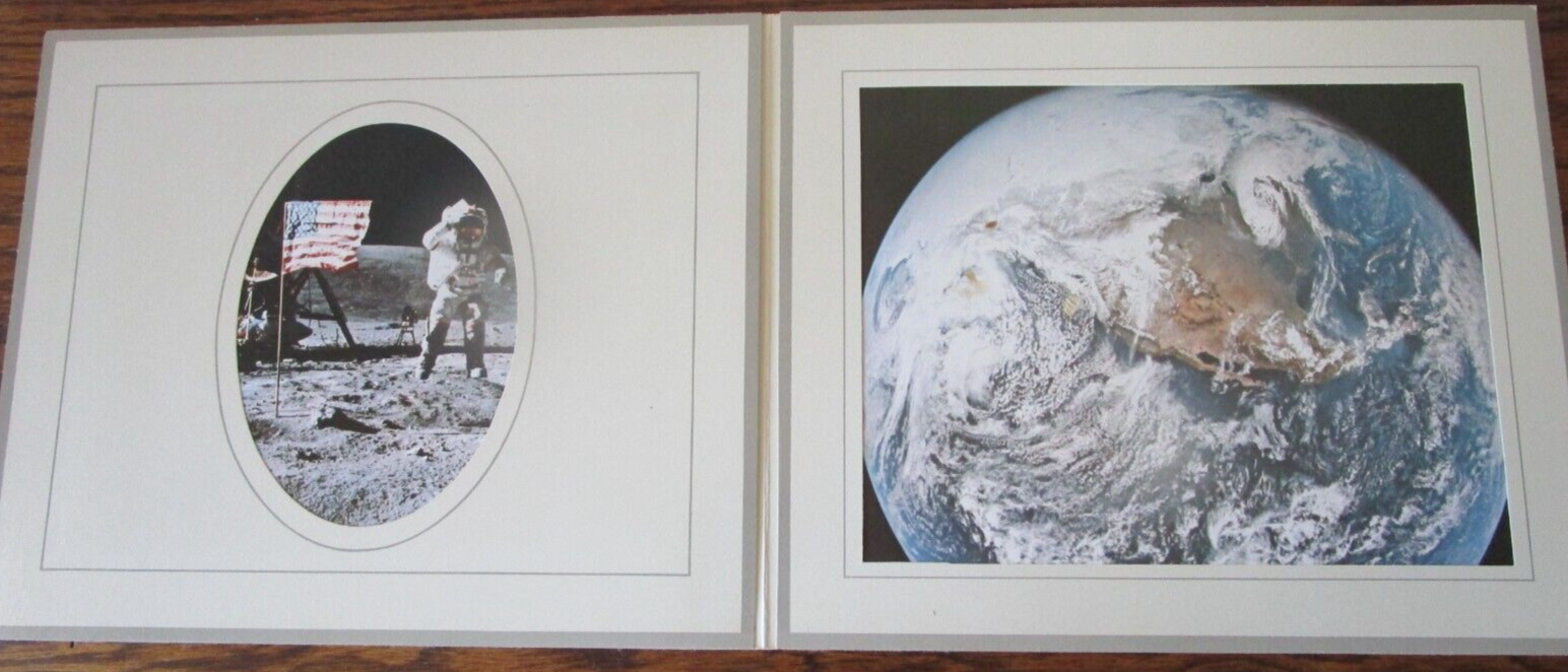 NASA 1972 Apollo 16 Official Photos in Display Folder