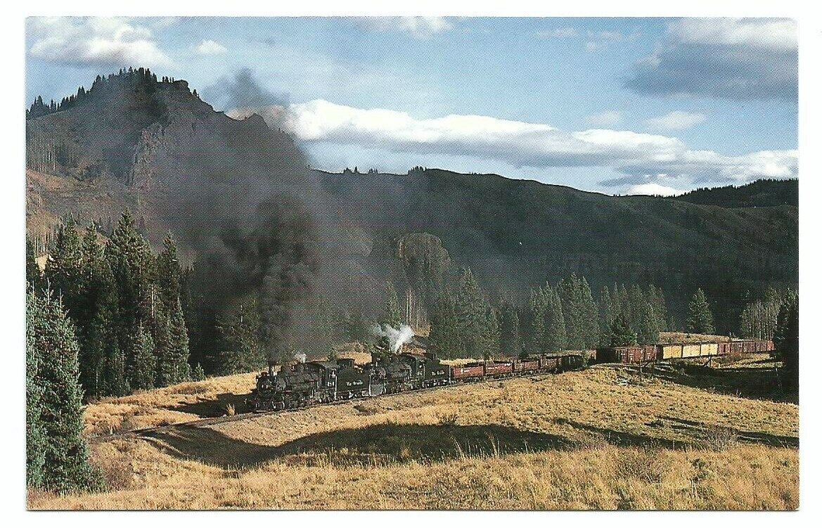 Colorado CO Postcard Cumbres Toltec Scenic Railroad Denver & Rio Grande Western