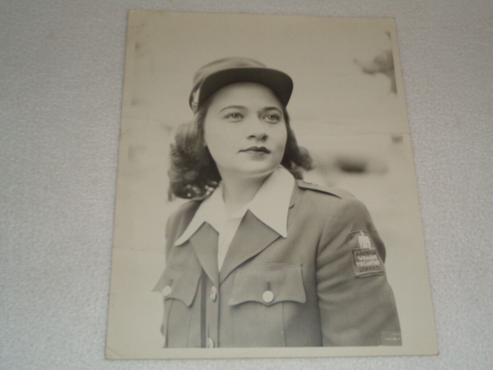 American Women\'s Voluntary Services AWVS Woman Volunteer Original WWII Photo