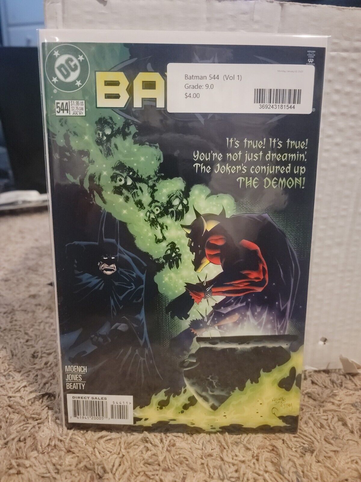 Batman #544 July 1997 DC Comics