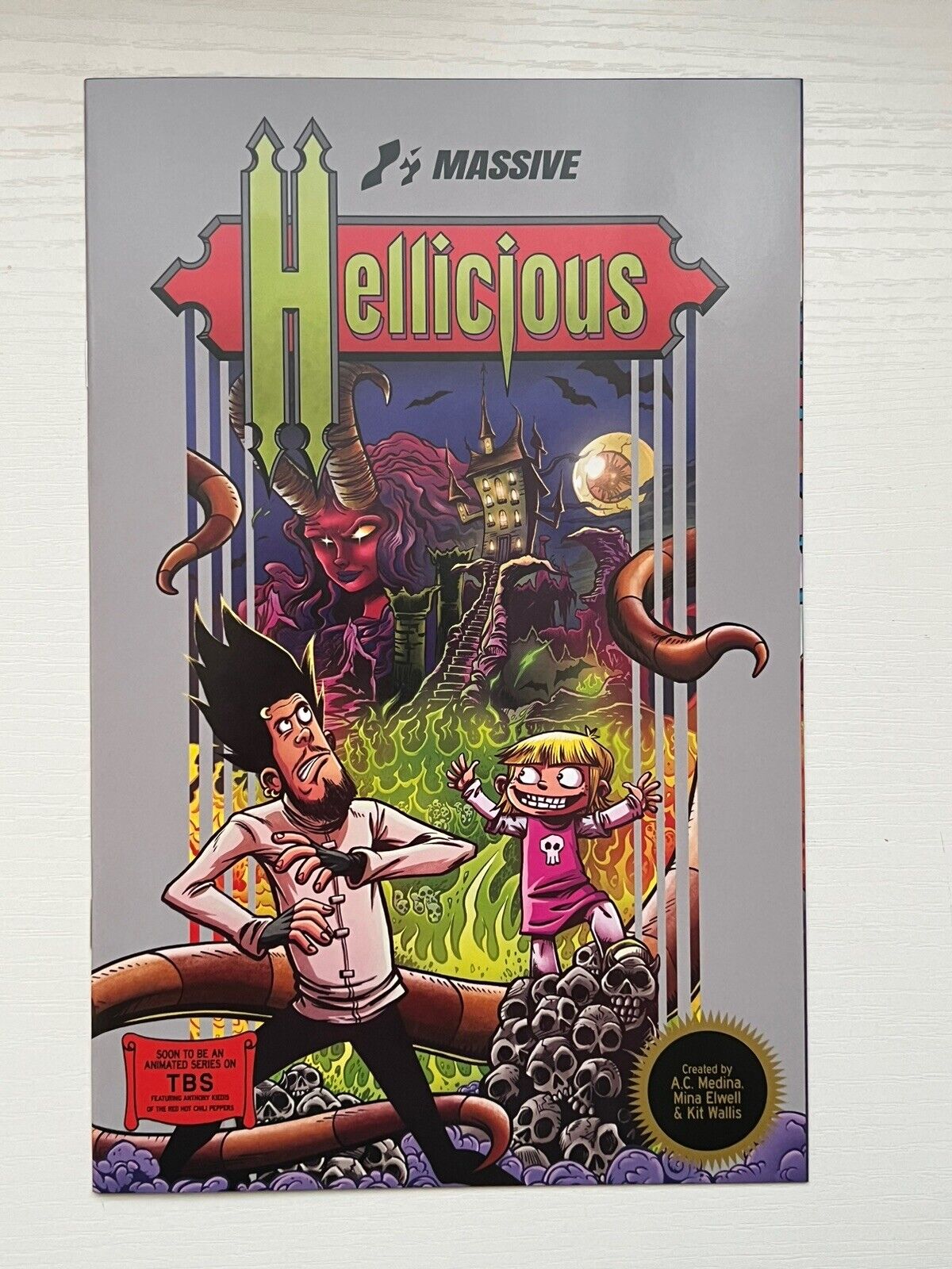 Hellicious #1 Cover C Richardson Video Game Homage Massive