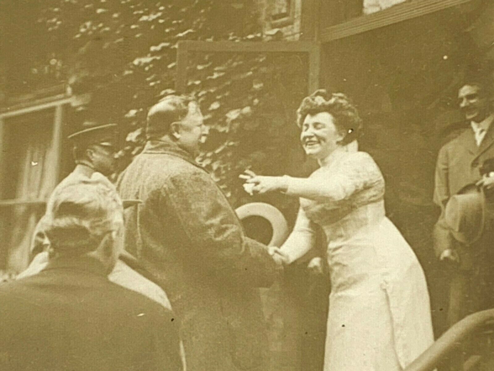 D7 Original Photograph President Taft Meeting Women's Literary Club NOT A COPY