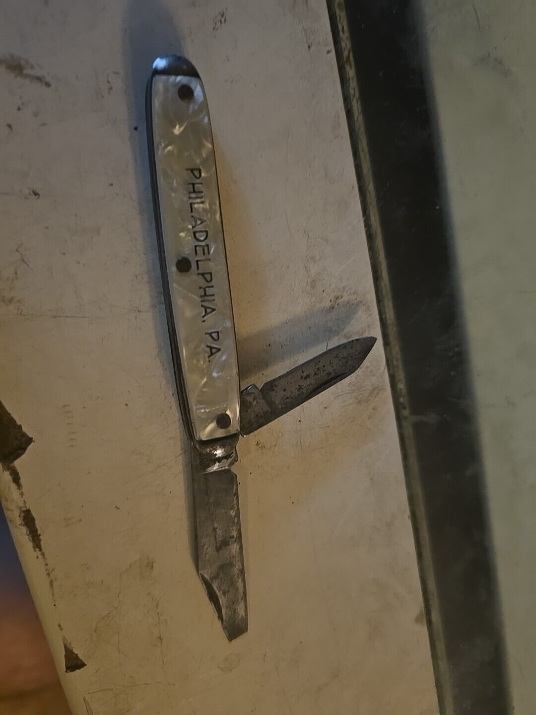 vtg philadelphia Pa Pocket Knife
