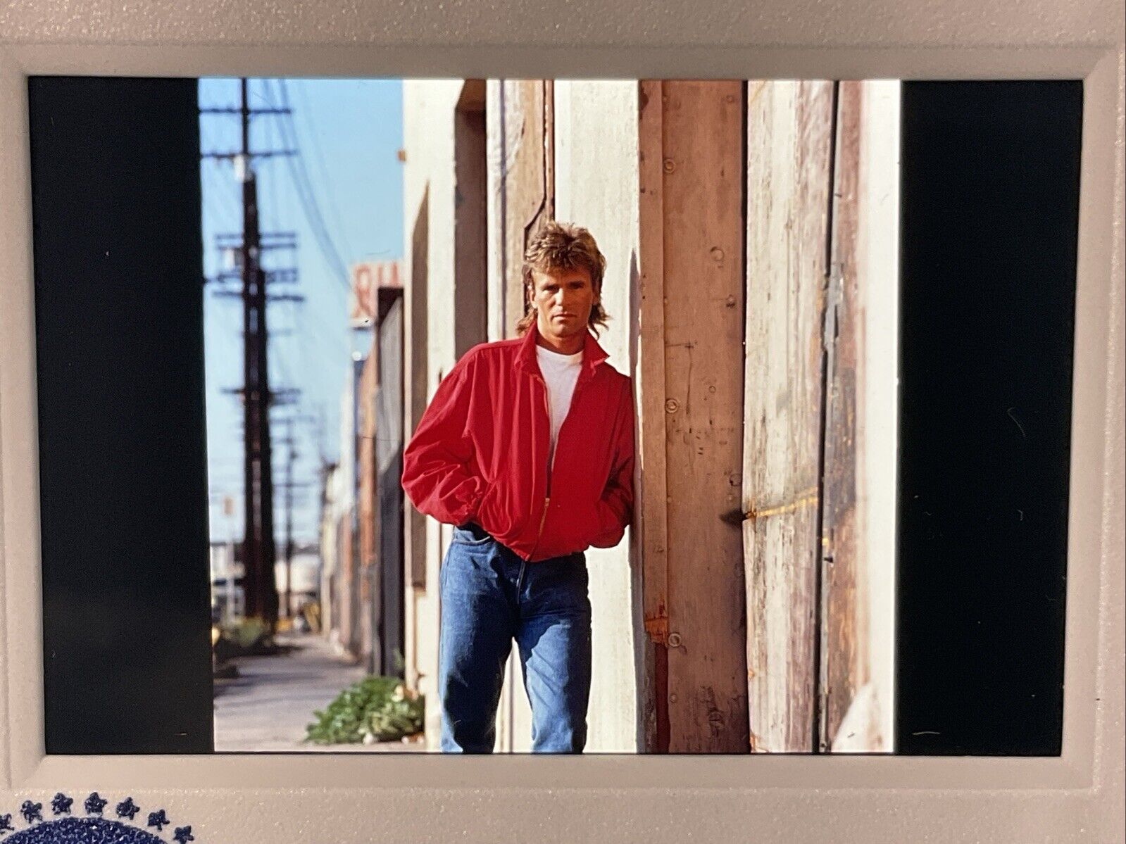 1988 Macgyver Richard Dean Anderson 35mm Transparency Color Slide