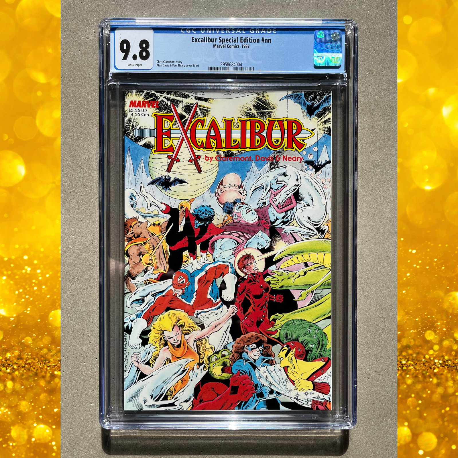 🔥 Excalibur Special Edition #1 CGC 9.8 1987 Chris Claremont KEY 🔥