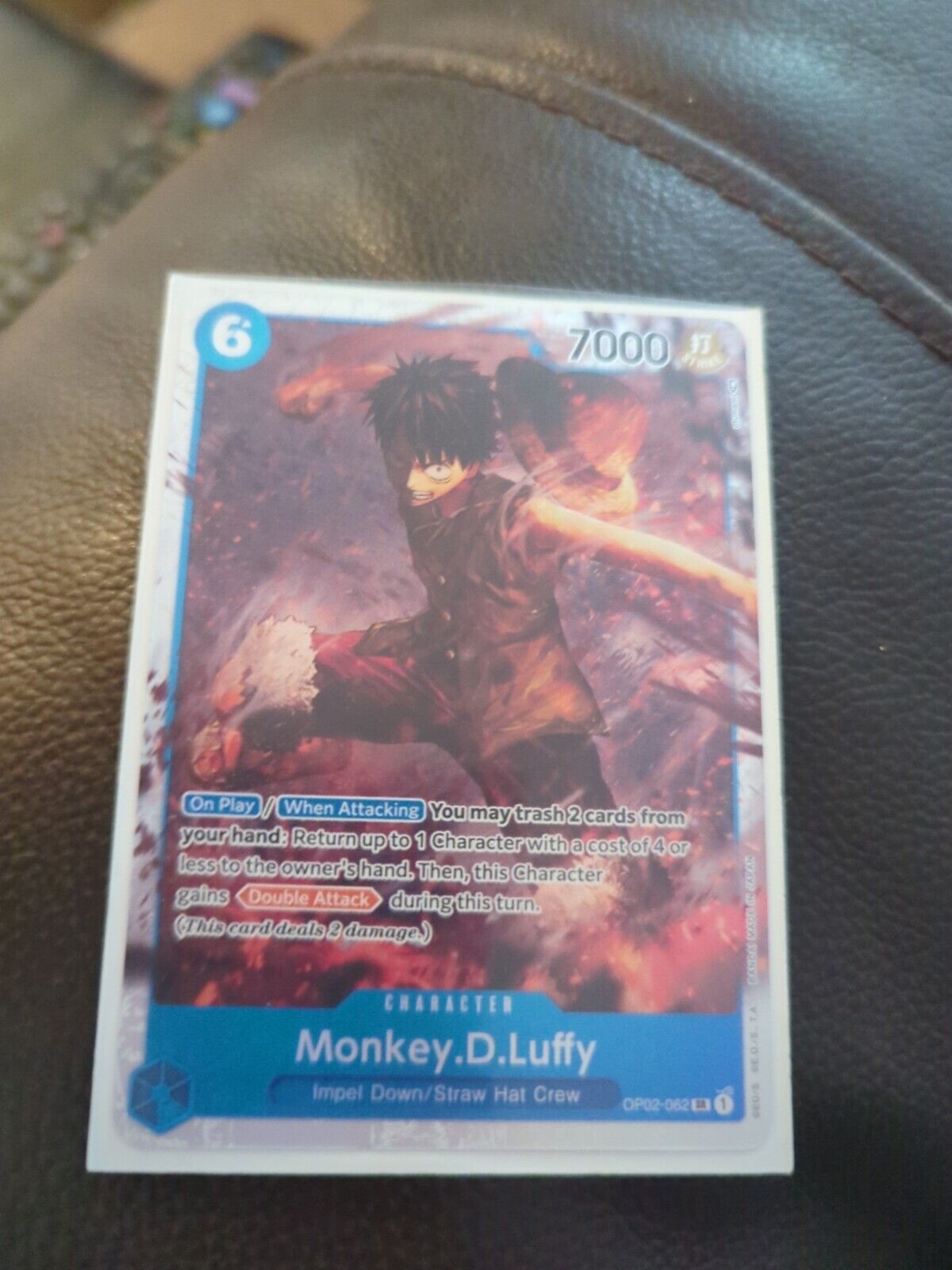 OP02-062 Monkey.D.Luffy Super Rare One Piece TCG Card