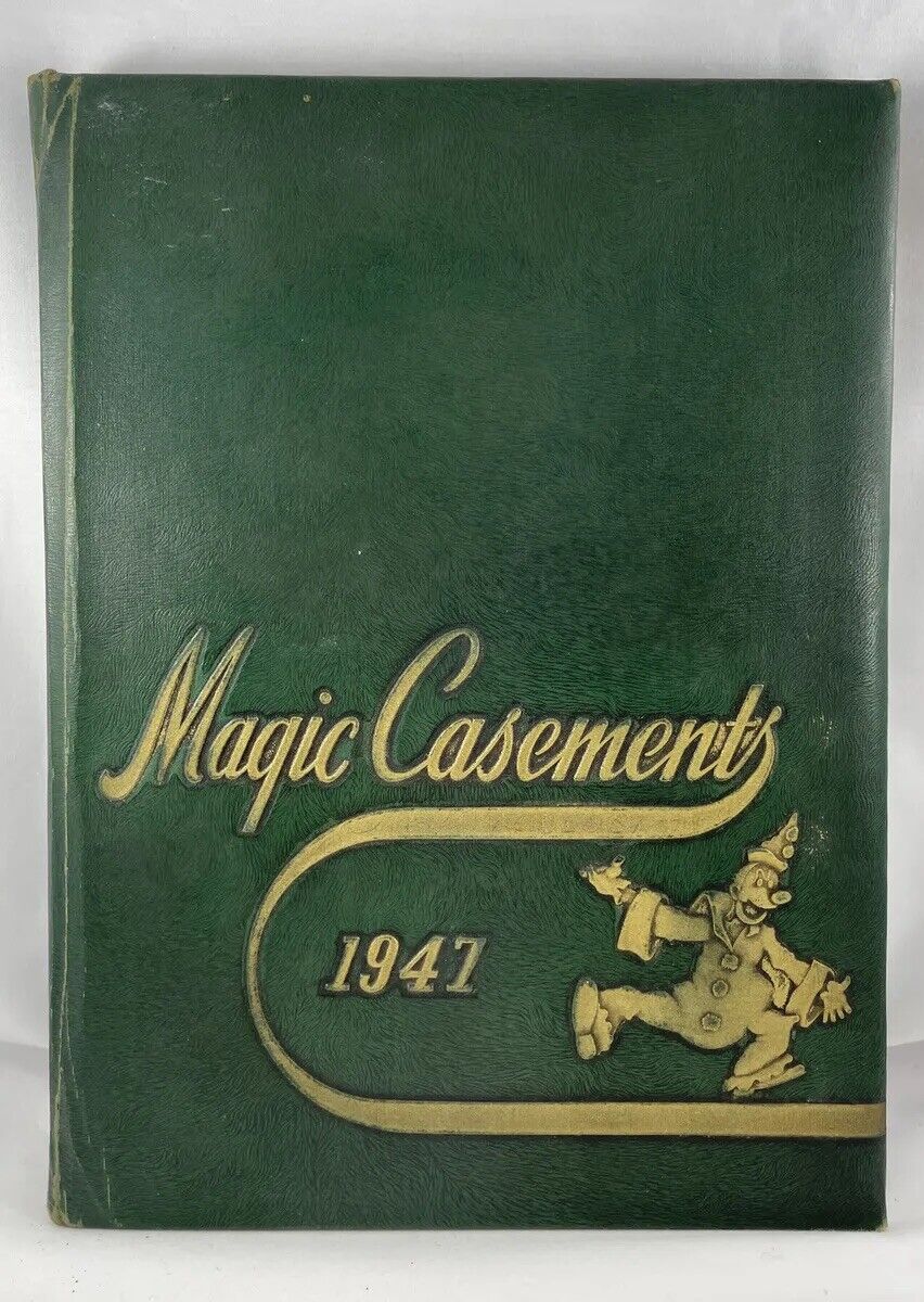 Lodi New Jersey High School Magic Casements Yearbook 1947