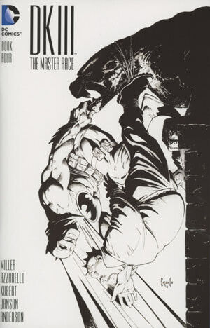 DKIII The Master Race #4 Midtown Exclusive Greg Capullo Sketch Variant Cover
